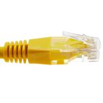Cable de red ethernet Cat. 6 UTP de 0,5 m de color amarillo - RJ03200 - 03