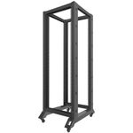 Armario Rack abierto 19" 32U F800 600x800x1694mm desmontado DIY negro Lanberg - WL58200 - 06