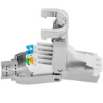 Conector FTP Cat.6A RJ45 macho crimpado sin herramientas - RH02000 - 03