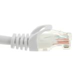 Cable de red ethernet Cat. 6a UTP de 2 m de color blanco - LJ06400 - 06
