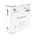 Bobina de cable de red ethernet Cat. 6a UTP de 100 m rígido de color gris - LM02500 - 01