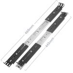 Guías laterales telescópicas de 500 mm extensibles para caja rack 19" IPC - RZ06500 - 02