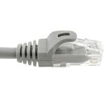 Cable de red ethernet Cat. 6a UTP de 0,25 m de color gris - RJ06100 - 03