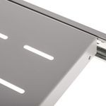 Bandeja telescópica ajustable para armario rack 19" de 1U y fondo 450mm blanco - RZ02600 - 08
