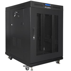 Armario Rack 19" de pie 15U F1000 800x1000x905mm negro Lanberg