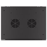 Armario Rack mural 19" 12U F450 600x450x645mm pared desmontado DIY negro Lanberg - WK30200 - 05