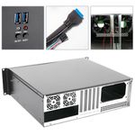 Caja rack 19" IPC microATX ATX 3U 3x5.25" 4x3.5" fondo 405mm - CK02300 - 02
