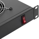 Kit de ventilación con termostato para armario rack 19" de 2 ventiladores de 120mm - RK07200 - 04