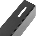 Guías laterales fijas de soporte para armario rack 19 negro 700mm - RM04400 - 06