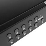 Conmuntador rack 19" KVM de 8 puertos a través de cable UTP Cat.6 - KV02100 - 08