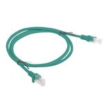 Cable de red ethernet Cat. 6 UTP de 1 m de color verde PCU6-10CC-0100-G - RJ22500 - 02