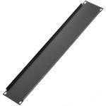Panel ciego de 2U para armario rack 19" Tapa negra - RM02200 - 07