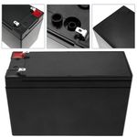 Batería de recambio sellada de plomo-ácido de 12V 7Ah para reparaciones de SAI - UP09200 - 02