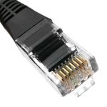 Cable de red ethernet Cat. 6 UTP de 1 m de color negro - RJ04300 - 02