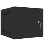 Armario Rack mural 10" 4U F310 280x310x247mm pared desmontado DIY negro Lanberg - TR18700 - 01