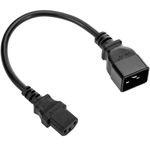Cable Alimentación IEC-60320 0.2m (C13 / C20) - FA09700 - 04
