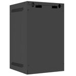Armario Rack mural 10" 9U F310 280x310x469mm pared desmontado DIY negro Lanberg - TR19300 - 06