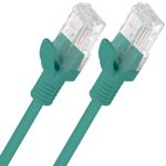 Cable de red ethernet Cat. 6 UTP de 0,5 m de color verde fluke tested PCU6-10CC-0050-G - RU18300 - 05