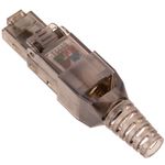 Conector UTP Cat.6 RJ45 macho crimpado automático pack 6 unidades - RC15000 - 06