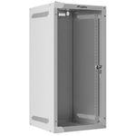Armario Rack mural 10" 12U F310 280x310x603mm pared desmontado DIY blanco Lanberg - TR18100 - 01