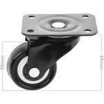 Kit de ruedas pivotantes para armarios rack SOHORack y MobiRack 4 pack - WO01500 - 02
