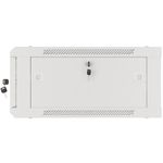 Armario Rack mural 19" 4U F600 600x600x277mm pared desmontado DIY blanco Lanberg - WK36300 - 09