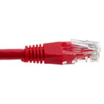 Cable de red ethernet Cat. 6 UTP de 1 m de color rojo - RJ00300 - 03