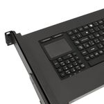 Consola y conmutador KVM IP65 de 8 puertos para rack 19" 1U. Teclado mousepad y pantalla 17" - RK02500 - 10