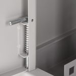 Armario rack mural 19'' 12U 600x150x640mm pared SOHORack blanco - WR02400 - 06