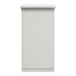Armario rack 19" para exterior IP55 de 42U en acero inoxidable blanco MobiRack GO 600x600x2020 mm - WX17800 - 05