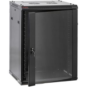 Armario rack mural 19" 18U 600x450x910mm pared SOHORack DIY desmontado