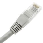Cable de red ethernet Cat. 6 UTP de 10 m de color gris - RJ05800 - 04