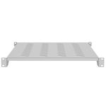 Bandeja fija blanca para armario rack 19" fijación frontal 1U profundidad de 700 mm Lanberg - WK21400 - 01