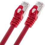 Cable de red ethernet Cat. 6a FTP de 5 m de color rojo - LJ20700 - 05