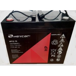 Batería AGM de 12V/75Ah