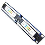Patch panel 10" para armario rack 12-Port RJ45 Cat.5e UTP 1U - TR03200 - 02
