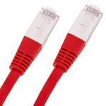 Cable de red ethernet Cat. 6 FTP de 0,25 m de color rojo - RU00100 - 05