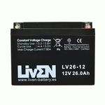 BATERIA 12VDC 26AH - LIV-LV26-12 - 03