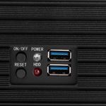 Caja rack 19" IPC mini-ITX 1.5U 1x3.5" 2x2.5" fondo 250mm - CK01000 - 04