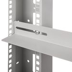 Guías laterales fijas de soporte para armario rack 19 blanco 450mm - WT02200 - 04