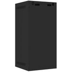 Armario Rack mural 10" 12U F310 280x310x603mm pared desmontado DIY negro Lanberg - TR18200 - 06