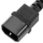 Cable de alimentación IEC-60320 de C13-acodado a C14 de 3m - FA07500 - 07
