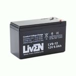Batería AGM de 12V y 9Ah LiVEN - LV9-12 - 01