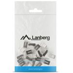 Pack de 20 unidades conector RJ45 de 8 clavijas cat.6 FTP de 8 pin de Lanberg PLS-6020EZ - RD14300 - 03