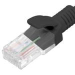Cable de red ethernet Cat. 6 UTP de 10 m de color negro PCU6-10CC-1000-BK - RJ14800 - 06