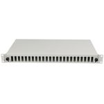 Patch panel blanco para rack 19" 1U 24 SC duplex o LC quad - FQ10500 - 06