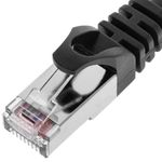 Cable de red ethernet Cat. 6a FTP de 2 m de color negro - LJ24400 - 06