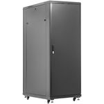 Armario rack 19" de pie 32U 600x1000x1610mm negro MobiRack GO montado - WA03300 - 03