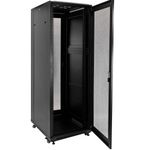 Armario rack 19" de pie 42U 600x800x2000 mm negro MobiRack con puerta perforada - WL15200 - 03