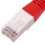 Cable de red ethernet Cat. 6 FTP de 1 m de color rojo - RU00300 - 06